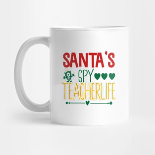 Christmas Teacher life Mug